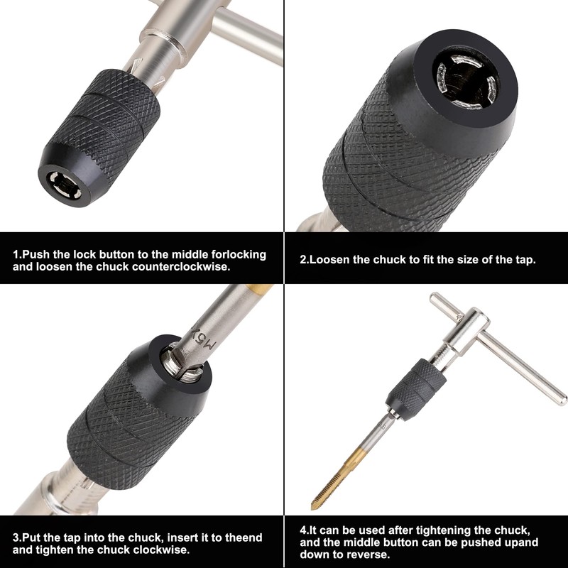 WYNNsky Die and Tap Set in SAE and Metric, Hex