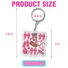 Nurse Coquette Bow Keychain 2 Inches Health Care, Nurse Life,