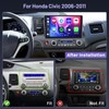 [4+64G] Android Car Radio Stereo for Honda Civic 2006-2011, 10.1