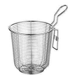 Hemoton Stainless Steel Noodle Strainer Heat-Resistant Mesh Colander for Hot Pot Kitchen Supply Pasta Cooking Tool 3.85X3.85X3.74In