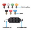 PWACCS Pressure Washer Pivoting Coupler Kit, 240 Degree Rotation, Pressure