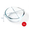 PYREX Preware 20cm Round Glass Casserole Dish 1.1L