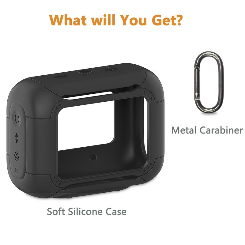 RAWECUD Silicone Cover Case for JBL Go 5 Portable Bluetooth