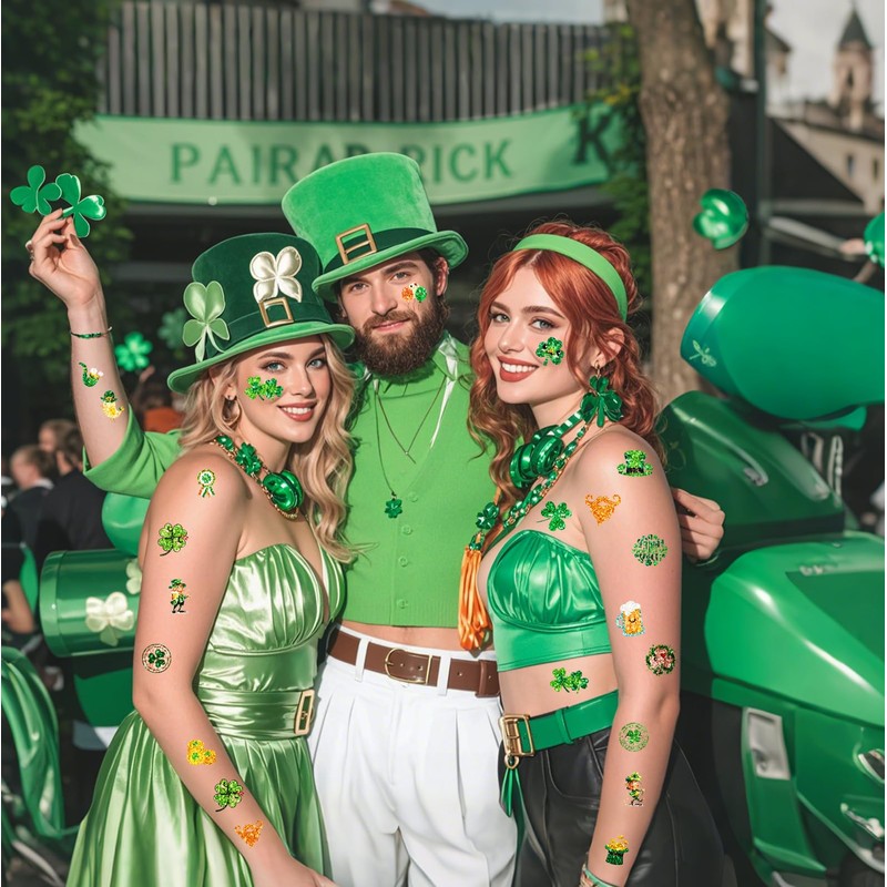 St Patricks Day Accessories & Decorations, 48Pcs St. Patrick's Day