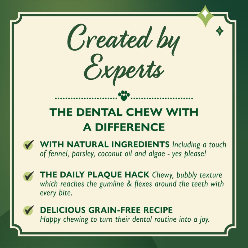 Lily's Kitchen Woofbrush Dental Chew - Natural Dental Sticks for