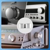 2 PCS 6MM Satin Steel Spare Universal Dimmer Knob, Light