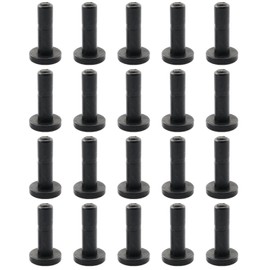 20Pcs Elbow Tee Valve Plug 1/4" Straight Micro Nozzle Plugs End Caps, Irrigation Tee Connectors Stoppers Misting Nozzle Tees Blocked Tool (Black)