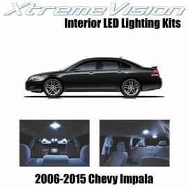 XtremeVision Interior LED for Chevy Impala 2006-2015 (16 PCS) Cool White