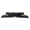 Alnicov Guitar Bridge Adjustable Mandolin Bridge Compensated Rosewood for Mandolin