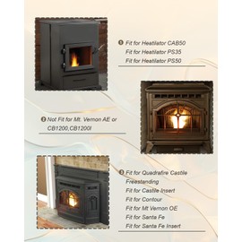 YIGUCS Thermocouple 812-4470 Fit for Quadrafire Castile Contour Mt Vernon Santa Fe，Fit for Quadrafire CAB50 PS35 PS50