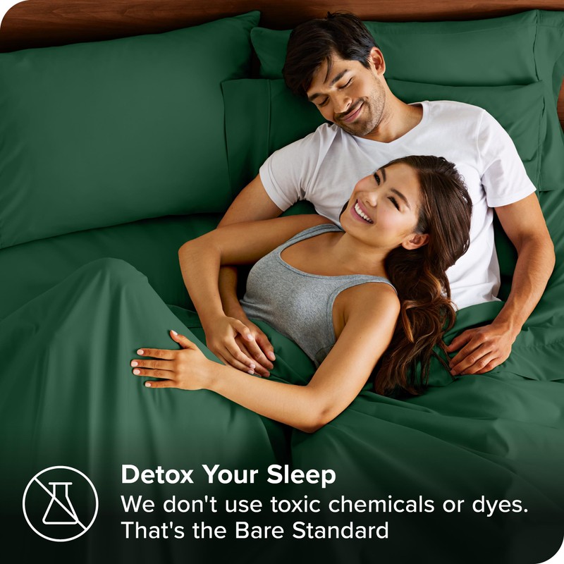 Bare Home Microfibre Pillowcase Set - Standard Size - 2