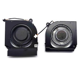 Xrifinmi CPU+GPU Cooling Fan Replacement for ACER Predator Helios 300 (PH315-54), P/N: 23.QC2N2.001, 23.QB9N2.001