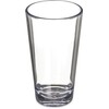 Carlisle FoodService Products Alibi Round Glass Clear Glass for Restaurants,