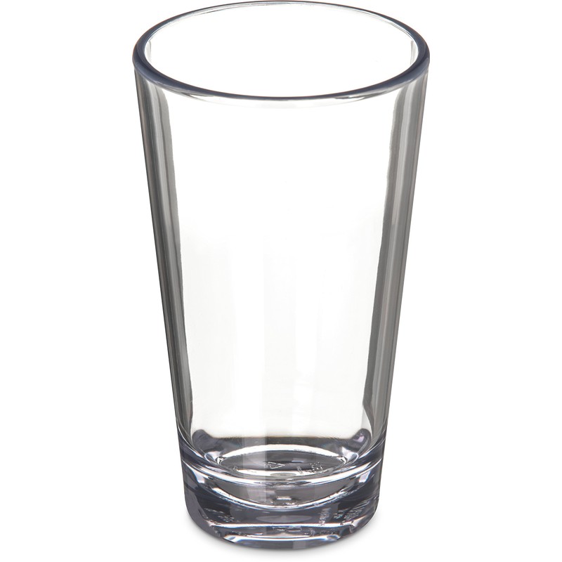 Carlisle FoodService Products Alibi Round Glass Clear Glass for Restaurants,