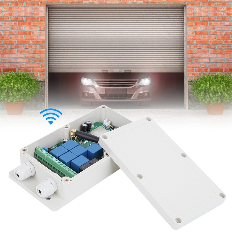 GSMRELAY4G 4g 3g GSM Relay Switch 7Way Wireless Remote Controller