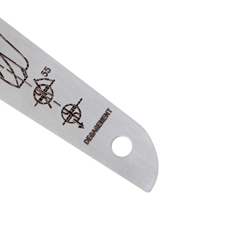Smgda Drill Bit Gauge, 118 Degree Angle Drill Sharping Tools,