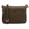 Lloyd Baker London – DEVAL Double-Zip Leather Crossbody Bag: Women's