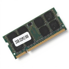 Memoria para Computadora Portátil DDR2 800MHZ - Gran Capacidad de 2GB - para PC2-6400 Memoria Totalmente Compatible para Computadora Portátil - para 200Pin