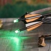 KEAUP 6/3 Pack Lighted Nocks for Crossbow Bolts with .285”/.297”/.300”/.305”