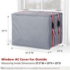 UNUN Window Air Conditioner Covers for Outside , AC Unit