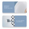 Desk Cooler Fan 3 Wind Speeds USB Charging Small Table