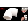 sourcing map 5 Pcs 25mm Inner Diameter 90 Degree Elbow
