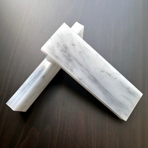 Uotowell Acrylic Resin Sheets with Jade-Like Texture for Engraved Decorative