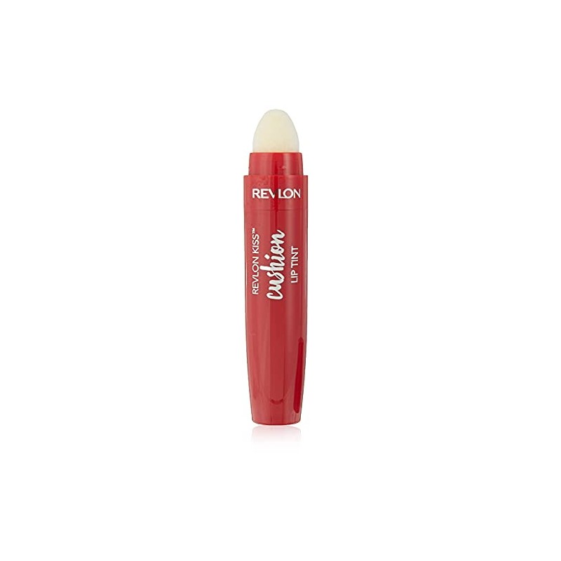 REVLON Kiss Cushion Lip Tint Lipstick,Crimson Feels