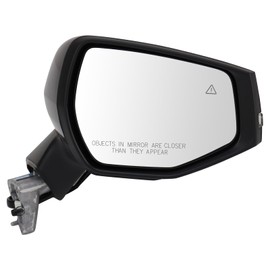 TRQ Right Mirror Passenger Side Compatible with 2023-2024 Kia Sportage KI1321295