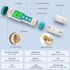 pH Meter, 7 in-1 pH/TDS/EC/ORP/S.G/Salinity/Temp Meter, Digital pH Tester with