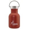 Laken Basic Stainless Steel Bottle, Water Bottle, Wide Opening with