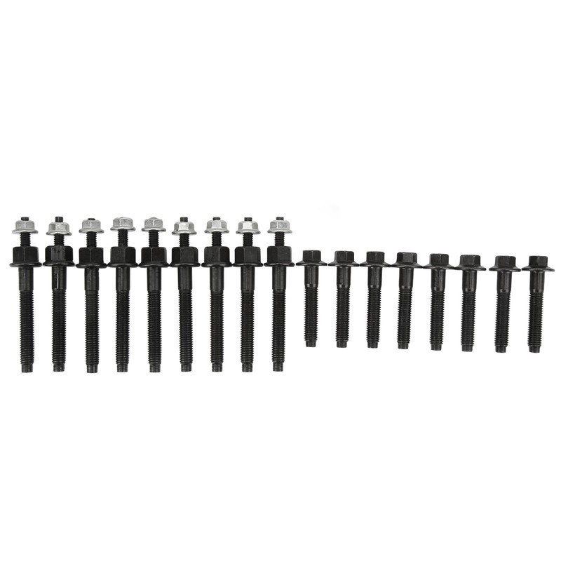 Exhaust Manifold Gasket Bolts Stud Nut Set Complete Replacement for