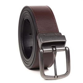 LABMGW Reversible Big and Tall Belts for Men Size 48 & 50 Inch Black Brown