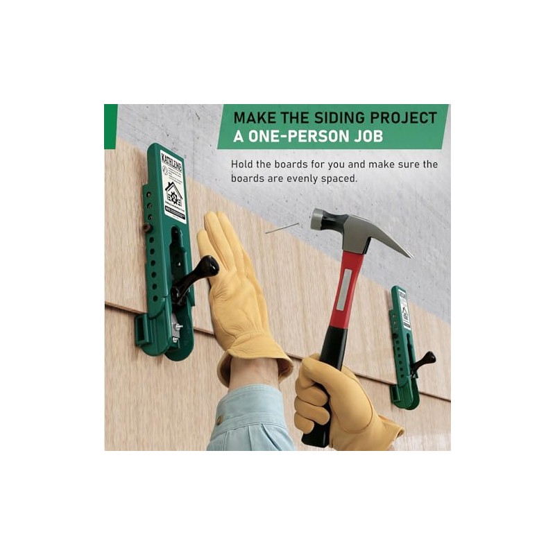 Siding Installation Tools, Siding Mounting Kit for Use with 5/16-Inch