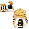 Bee Pattern Gnome Doll Dwarf Faceless Doll Ornament Decor for
