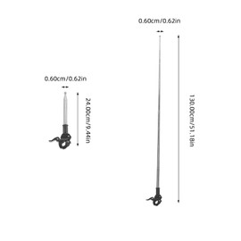 POPETPOP Flagpole Stands Flag Holder Flag Holder Car Flagpole Car Flagpole Stand Flag Pole Holder Base Flag Pole Holder Metal Stainless Steel