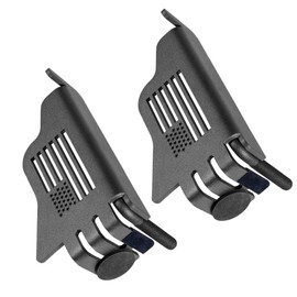 Metal Foot Pegs for Jeep Wrangler, Door Hinge Front Foot Peg Rest Pedal For 2007-2020 Jeep Wrangler JK JKU Accessories, 1 Pair