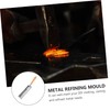 COHEALI Gold Refining Mold with Wooden Handle 11.6 Inch Iron