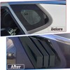 MUXEE Window Louver 2Pcs Side Vent Window Louvers for Kia