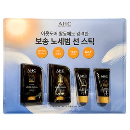 AHC Masters Soft No-Sebum Sun Stick Set 22g, 2 pieces / AHC 마스터즈 보송 노세범 선스틱 세트 22g, 2개