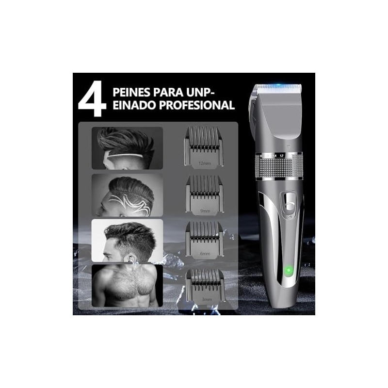5 En 1 Kit De Maquina para Cortar Cabello, Cortapelo