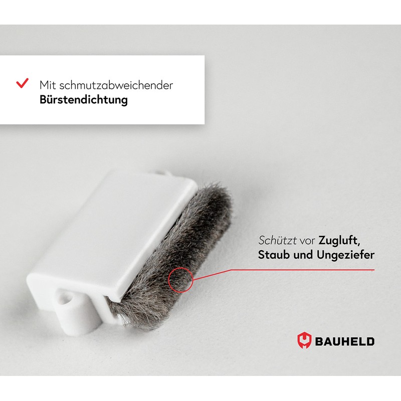 BAUHELD® Roller Shutter Belt Guide Surface-Mounted [Pack of 5] –