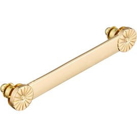 Metal fittings for decoration of medal size: width 0.3 inches (8 mm) x length 2.7 inches (68 mm) *Bag included