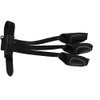 Namvo Archery Glove 3 Finger Guard Leather Shooting Protective Gloves, Archery Protective Gear Suitable for Outdoor Archery Competition Black