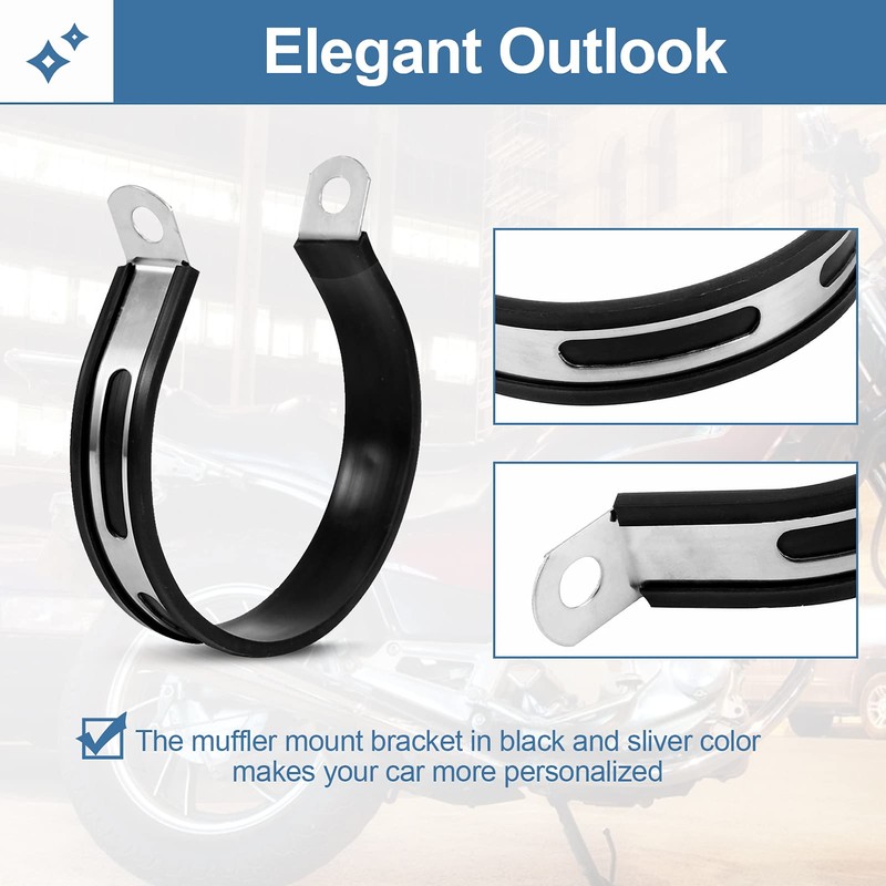 Motorcycle Exhaust Hanger - Motorcycle Exhaust Bracket Hanger Exhaust Muffler