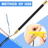 Network Cable Untwist Tool, Engineer Wire Straightener and Wire Stripper