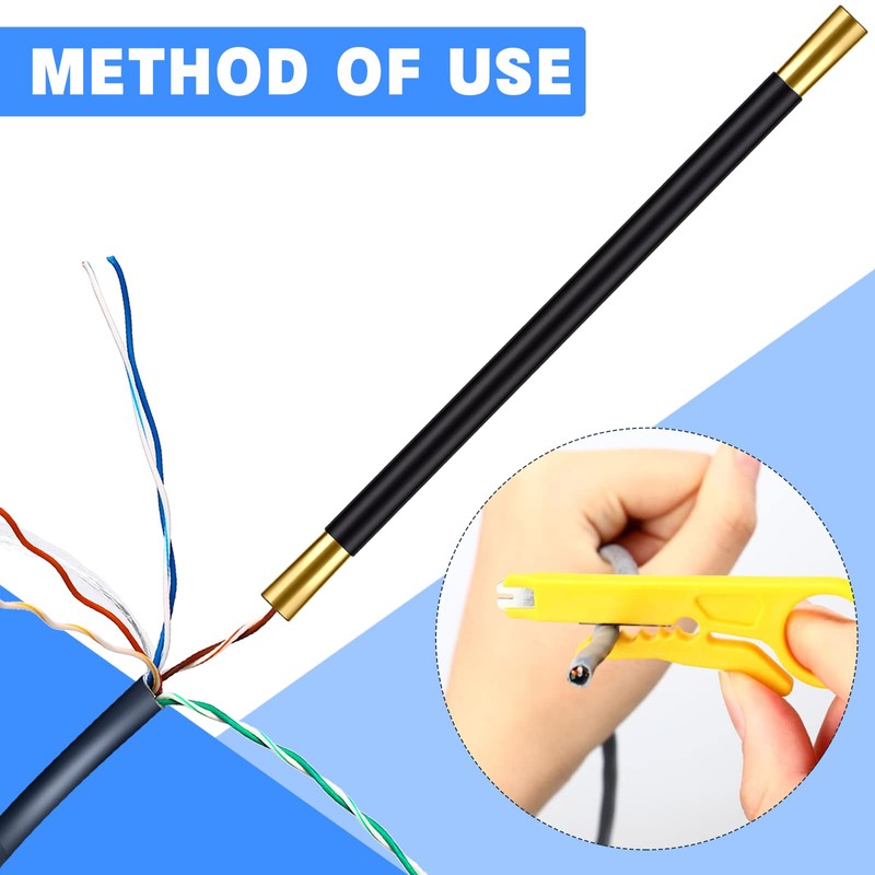 Network Cable Untwist Tool, Engineer Wire Straightener and Wire Stripper