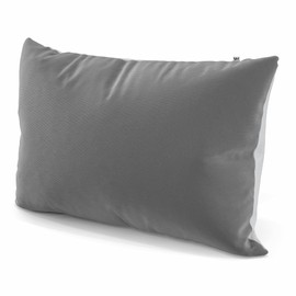 Wolkenfeld Pillowcase, 70 x 90 cm, Anthracite Grey, Cuddly, Soft and Non-Iron, Super Soft Pillowcase, Pillowcase with Concealed Zip