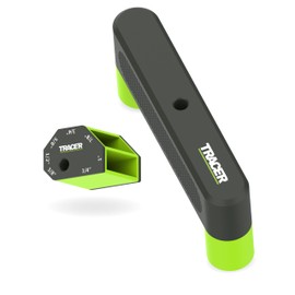 Tracer Marking Guide Set - Centre Finder & Scribe Block with hole that fits Pencil