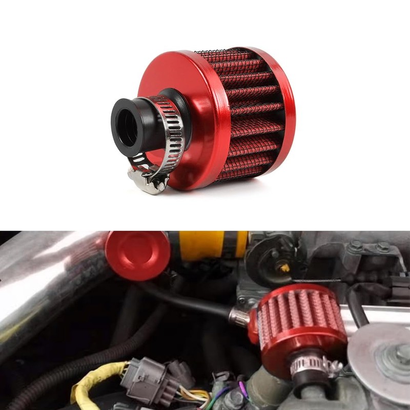 MUGE RACING 2Pcs Air Filter Cold Air Intake Filter Breather